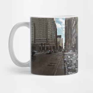 Tribeca Sticker Art Manhattan NYC Mug